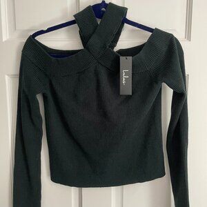 Lulus off the shoulder sweater